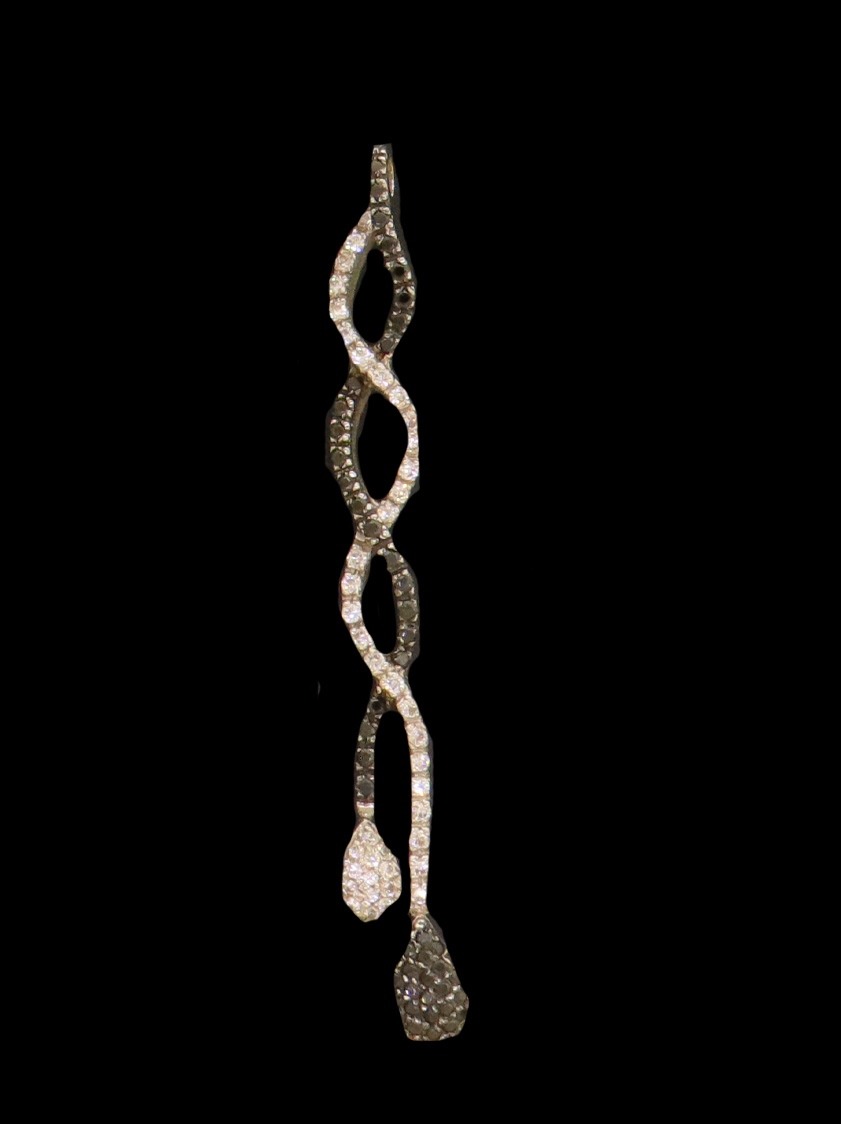 18K White Gold Pendant